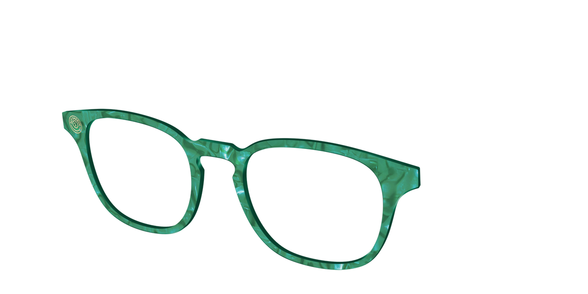 The Slytherin™ Pearl Tortoise - Angle Top Image - Pair Eyewear