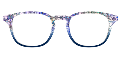The Snowfall Stained Glass - Front Top Thumbnail - Pair Eyewear