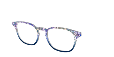 The Snowfall Stained Glass - Angle Top Thumbnail - Pair Eyewear