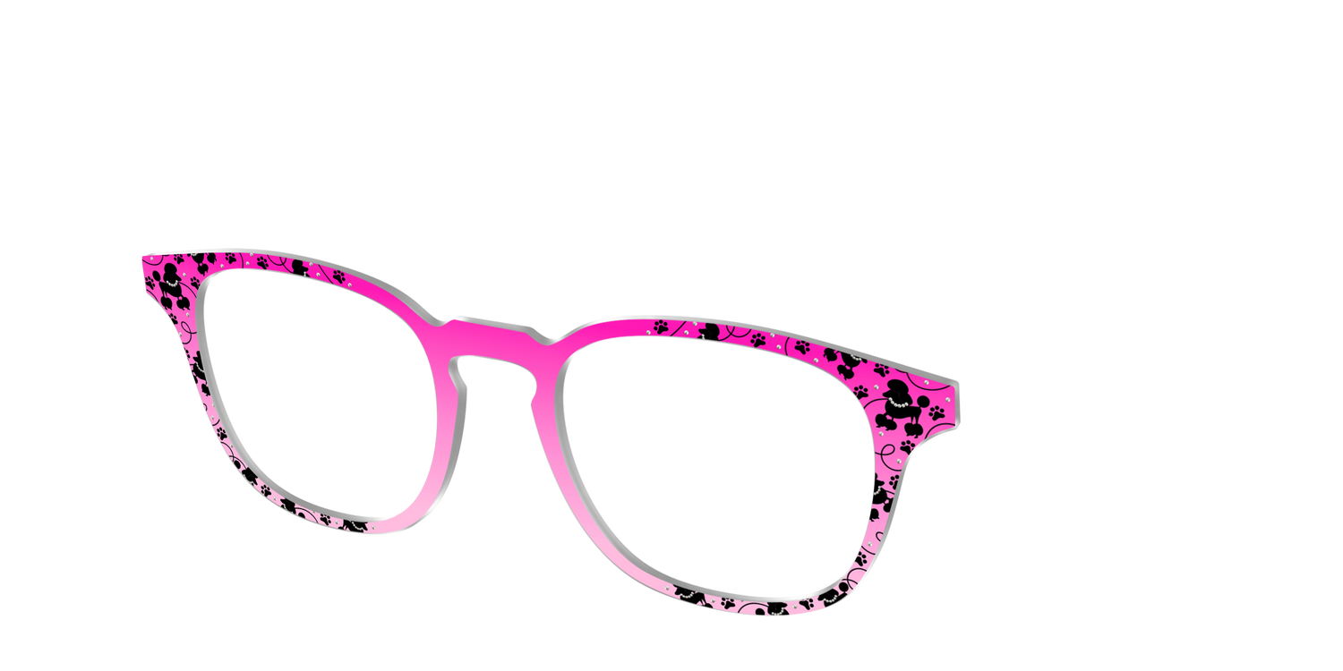 The Sock Hop Pups - Angle Top Image - Pair Eyewear