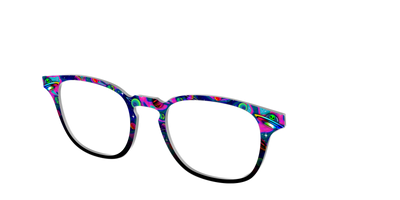 The Space Invasion Marble - Angle Top Thumbnail - Pair Eyewear