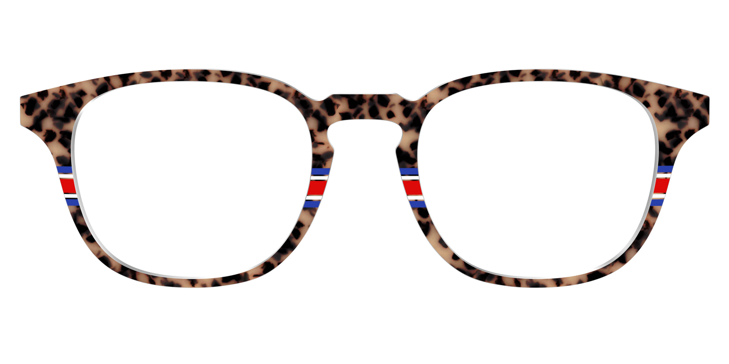 The Spirit Stripe Tortoise - Front Top Image - Pair Eyewear