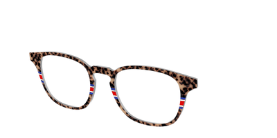 The Spirit Stripe Tortoise - Angle Top Thumbnail - Pair Eyewear