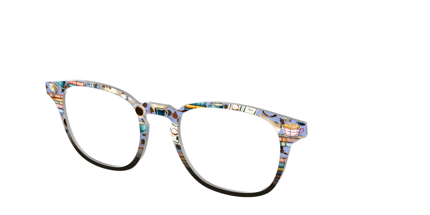 The Study Date - Angle Top Image - Pair Eyewear