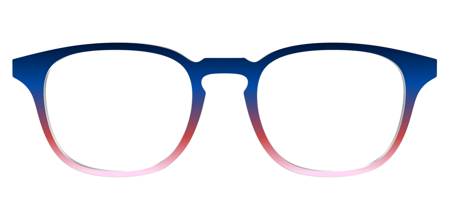 The Summer Sky Gradient - Front Top Image - Pair Eyewear