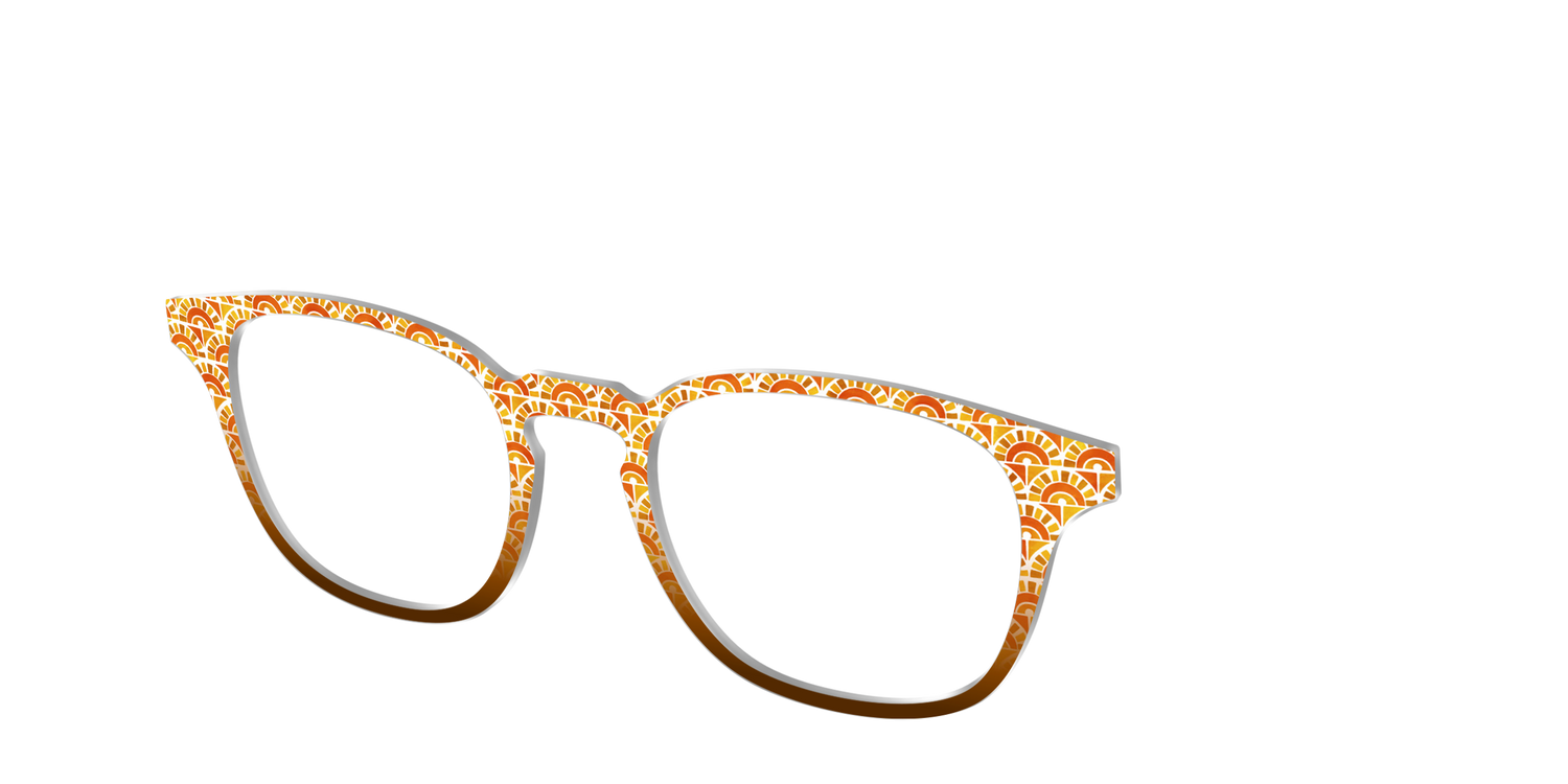 The Summer Sun Scallop - Angle Top Image - Pair Eyewear