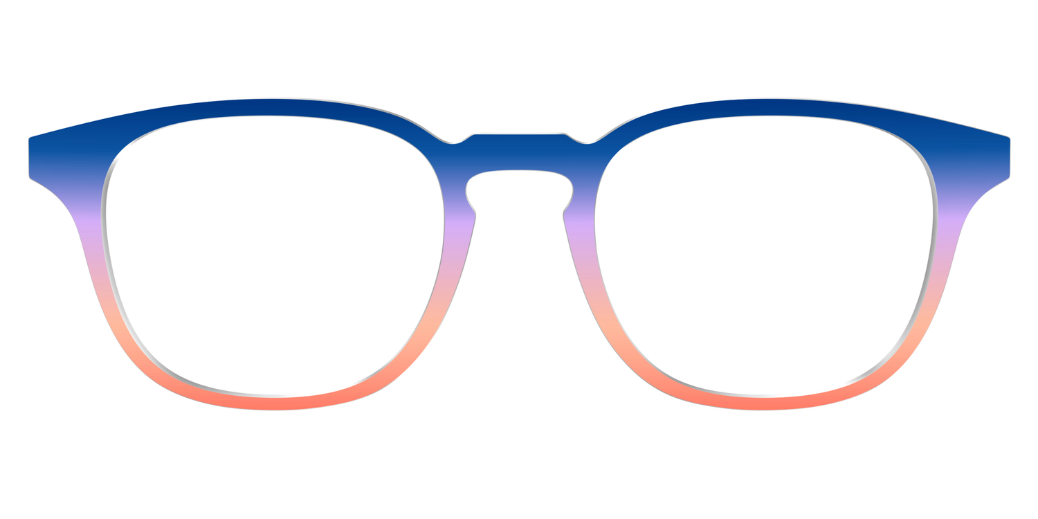 The Sundown Gradient - Front Top Image - Pair Eyewear