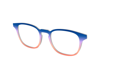 The Sundown Gradient - Angle Top Thumbnail - Pair Eyewear