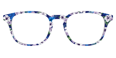 The Tropical Blue Blossoms - Front Top Thumbnail - Pair Eyewear