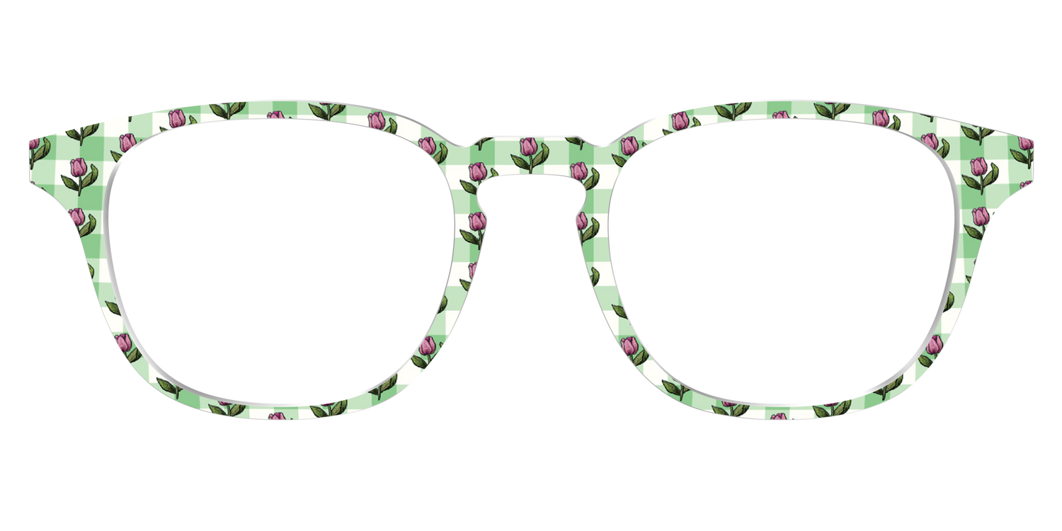 The Tulip Gingham - Front Top Image - Pair Eyewear