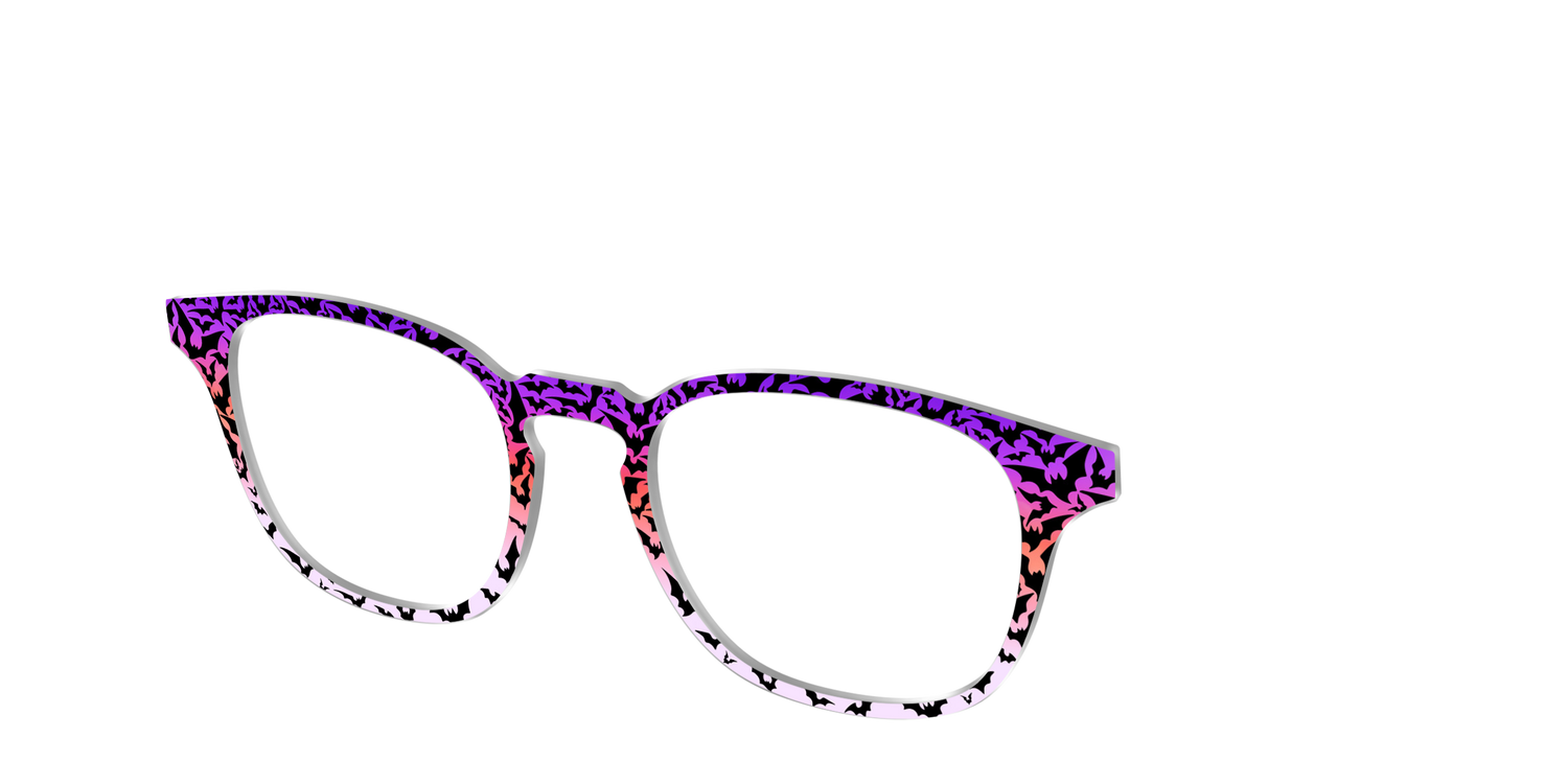 The Twilight Bats - Angle Top Image - Pair Eyewear