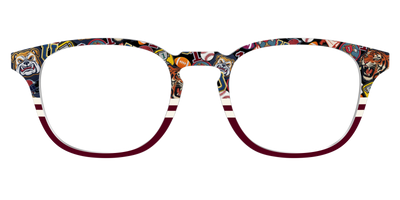 The Varsity Patches Split - Front Top Thumbnail - Pair Eyewear