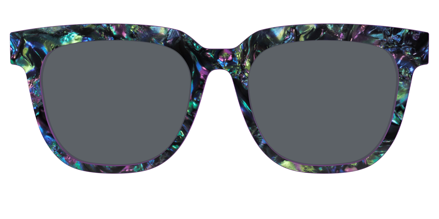 The Polarized Abalone Sun Top - Front Top Image - Pair Eyewear