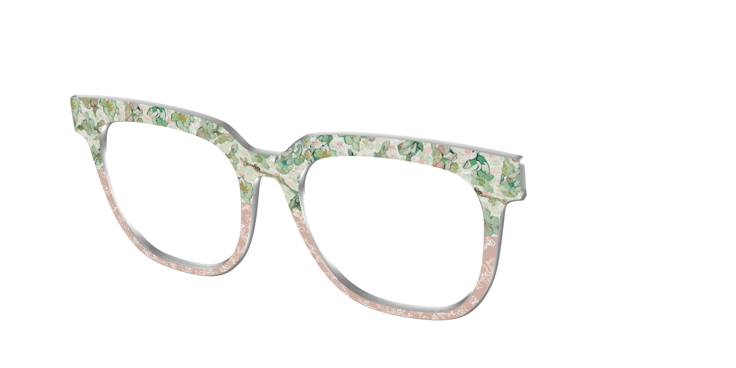 The Almond Blossom Split - Angle Top Image - Pair Eyewear