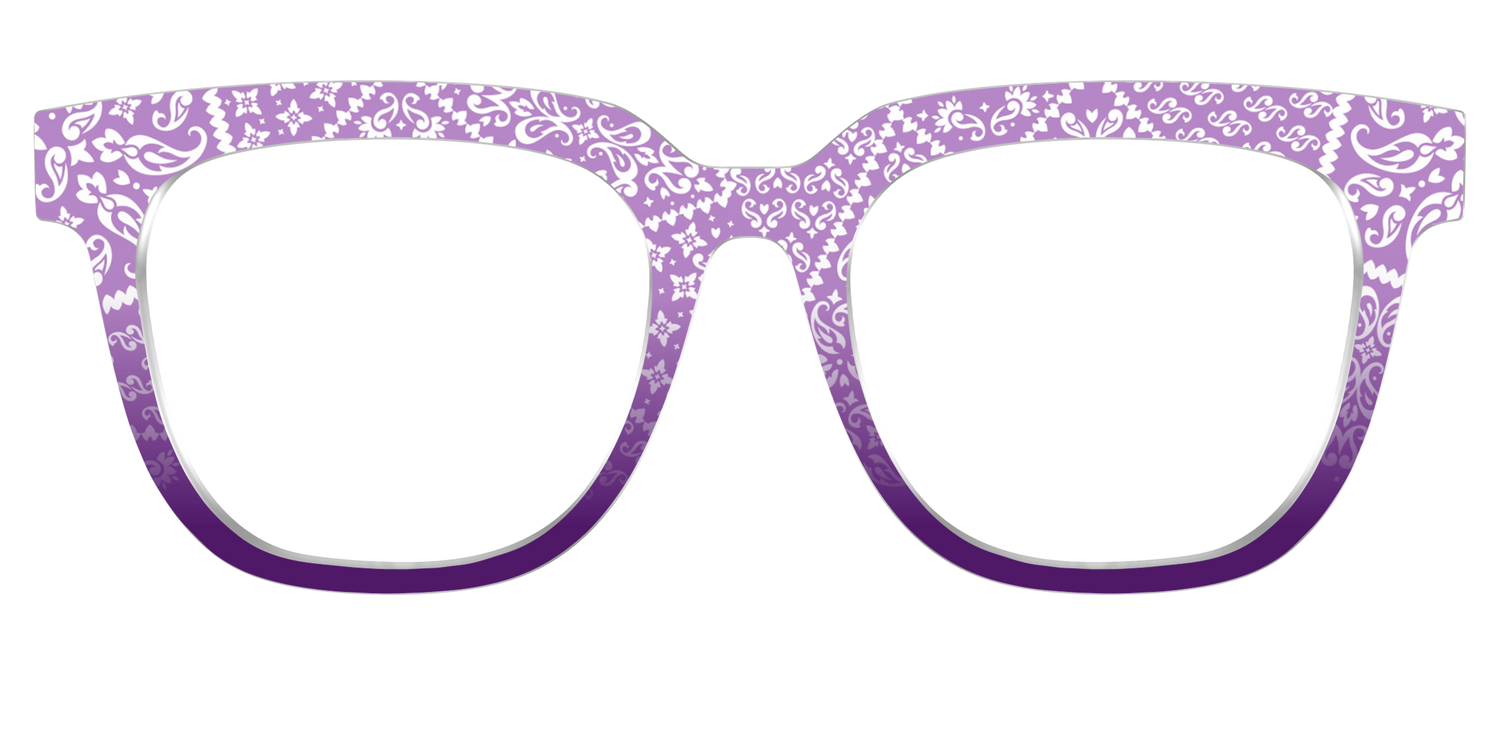 The Amethyst Patchwork - Front Top Image - Pair Eyewear