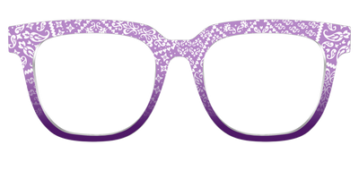 The Amethyst Patchwork - Front Top Thumbnail - Pair Eyewear