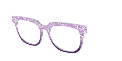 The Amethyst Patchwork - Angle Top Thumbnail - Pair Eyewear