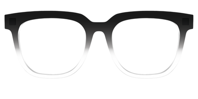 The Black Gradient Crystal - Front Top Thumbnail - Pair Eyewear