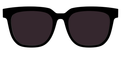 The Black with Urban Explorer Lens - Front Top Thumbnail - Pair Eyewear