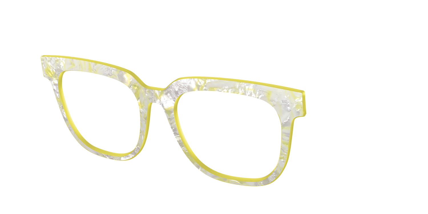 The Buttercup Pearl Tortoise - Angle Top Image - Pair Eyewear