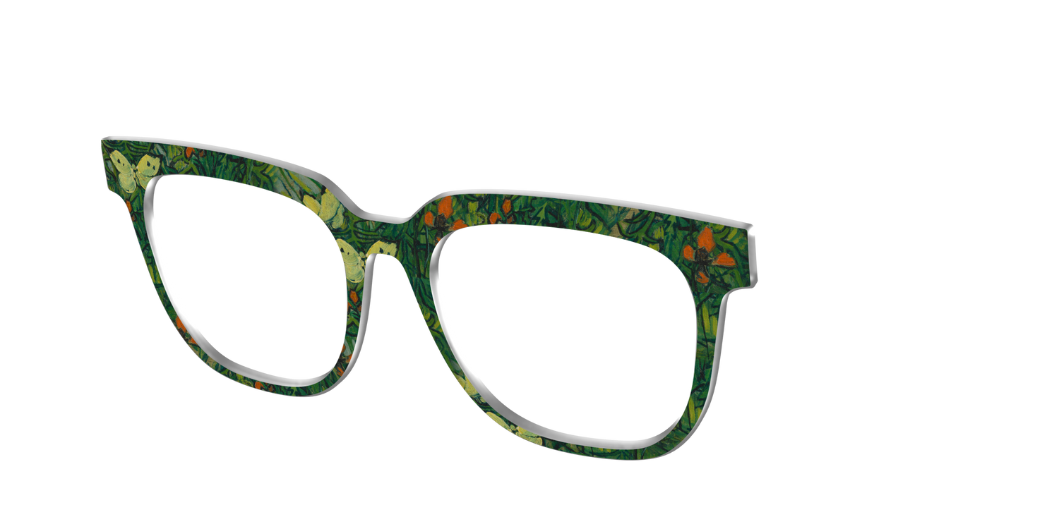 The Butterflies and Poppies - Angle Top Image - Pair Eyewear