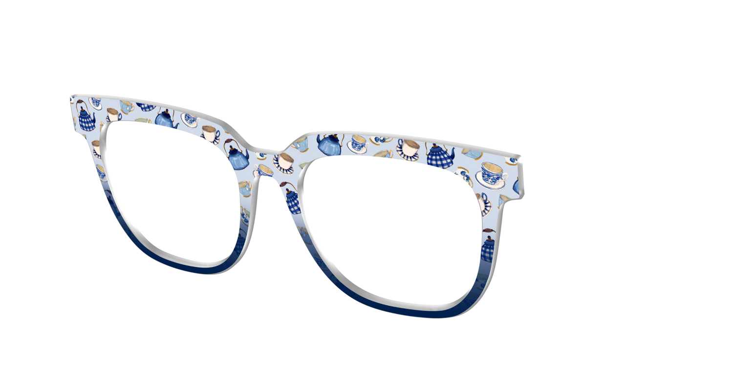 The Cozy Teacups - Angle Top Image - Pair Eyewear