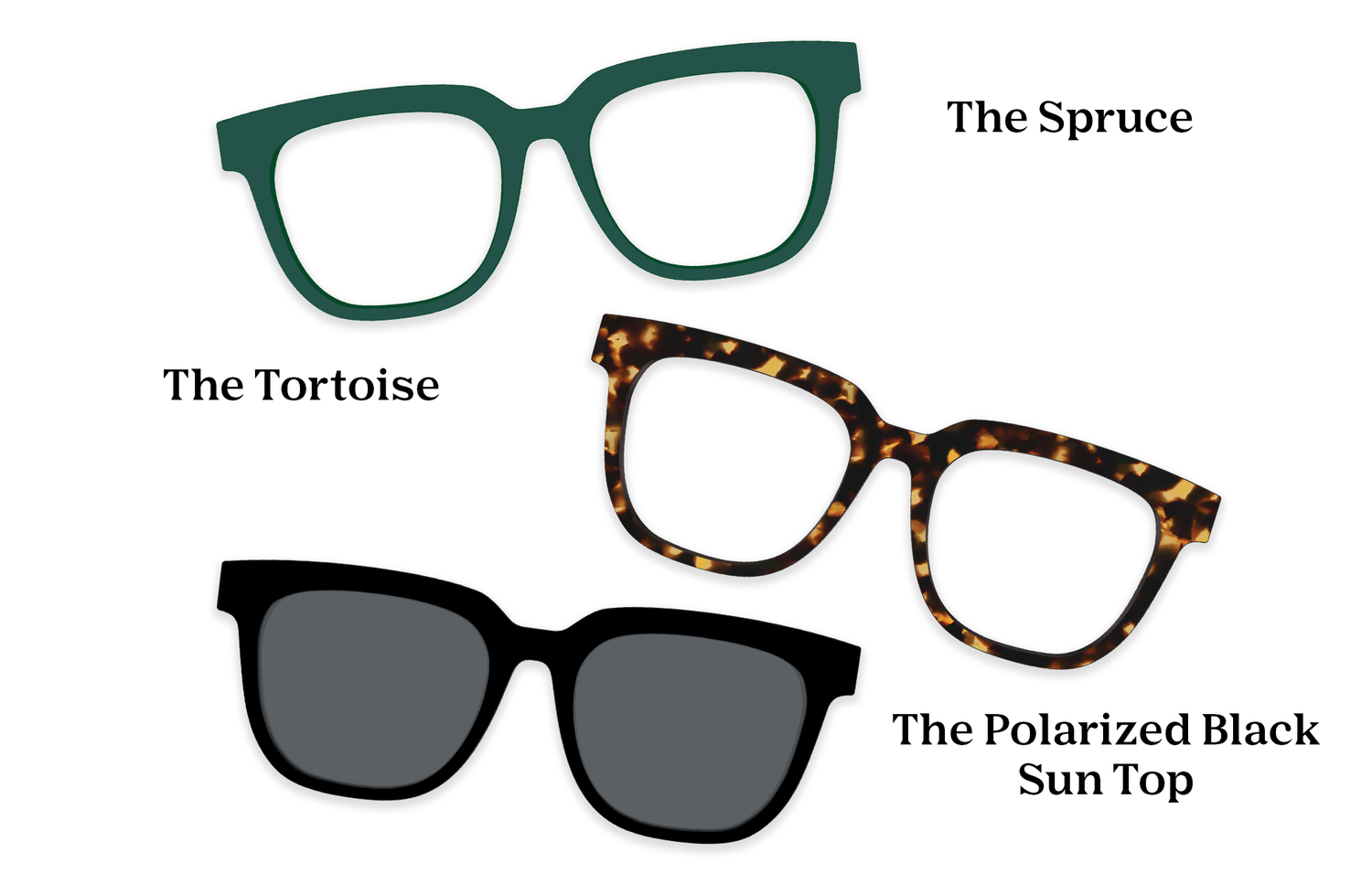 The Payton - Lensless - Pairing Set - Pair Eyewear