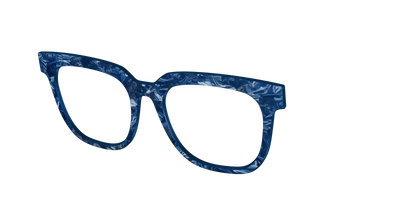 The Deep Slate Pearl Marble - Angle Top Thumbnail - Pair Eyewear