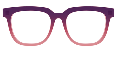 The Desert To Dusk Gradient Crystal - Front Top Thumbnail - Pair Eyewear