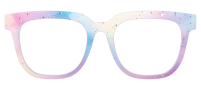 The Dreamy Pastel with Holographic Glitter - Front Top Thumbnail - Pair Eyewear