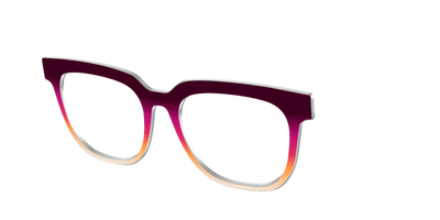 The Ember Gradient - Angle Top Thumbnail - Pair Eyewear