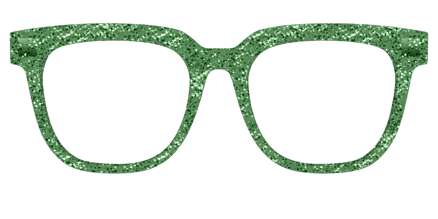 The Emerald Sparkle - Front Top Image - Pair Eyewear