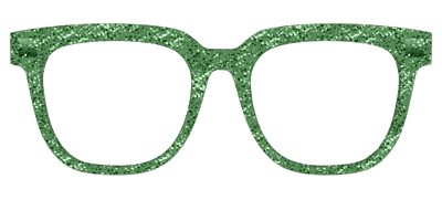 The Emerald Sparkle - Front Top Thumbnail - Pair Eyewear