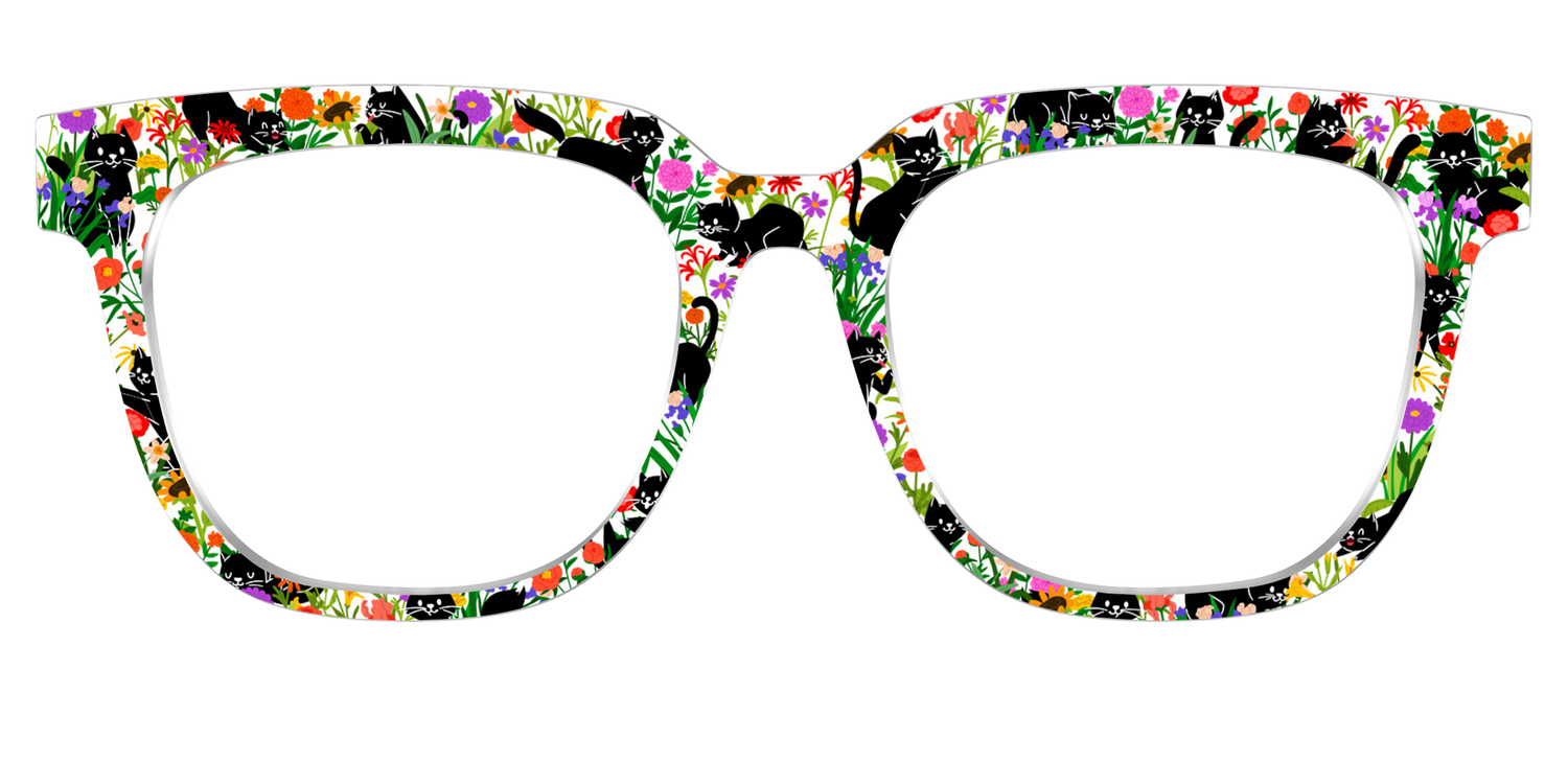 The Feline Flowers - Front Top Image - Pair Eyewear