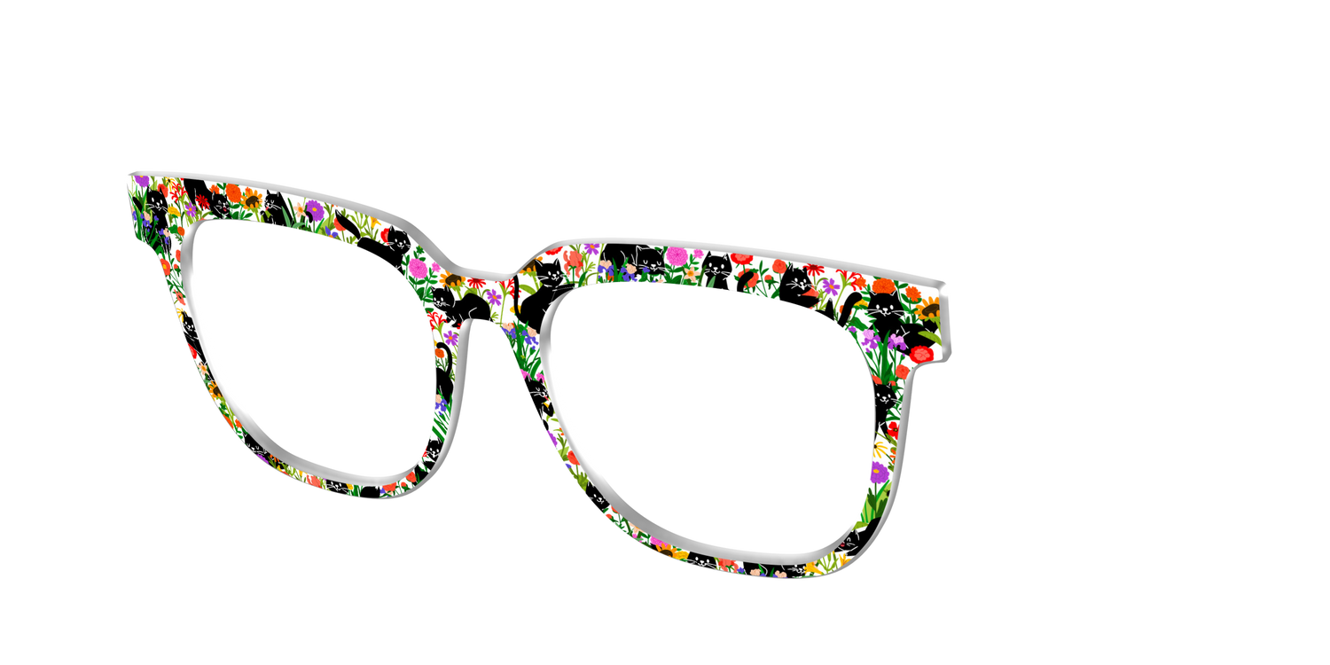 The Feline Flowers - Angle Top Image - Pair Eyewear