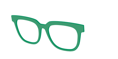 The Forest Green - Angle Top Thumbnail - Pair Eyewear