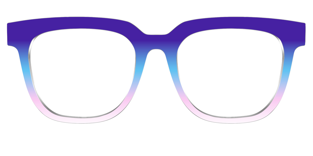 The Frozen Horizon Gradient - Front Top Image - Pair Eyewear