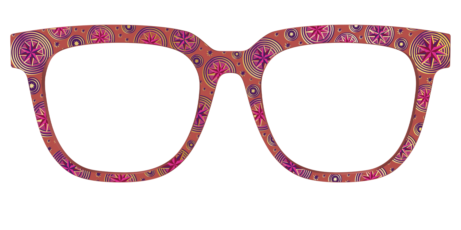 The Gold Foil Luna Lovegood™ - Front Top Image - Pair Eyewear