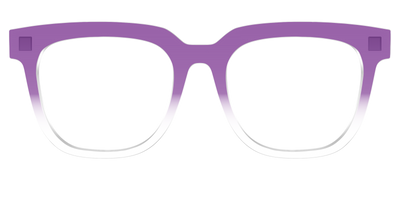 The Grape Gradient Crystal - Front Top Thumbnail - Pair Eyewear