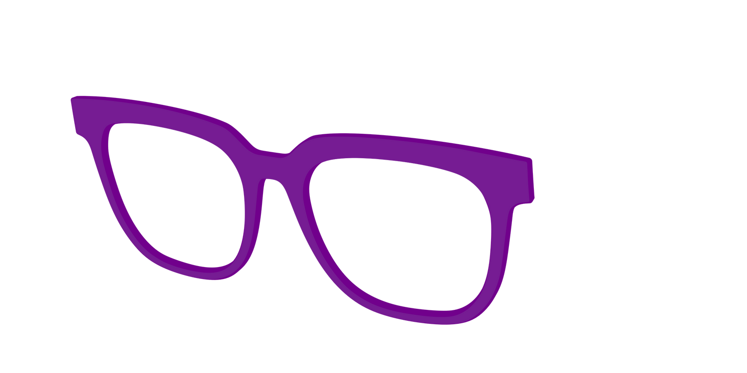 The Grape - Angle Top Image - Pair Eyewear