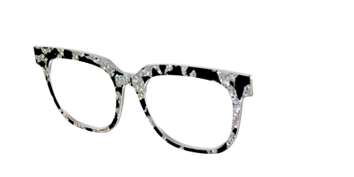 The Holographic Mottled Tortoise - Angle Top Thumbnail - Pair Eyewear