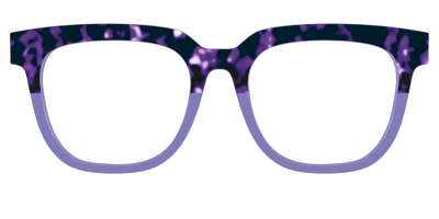 The Iris Tortoise Crystal Split - Front Top Thumbnail - Pair Eyewear