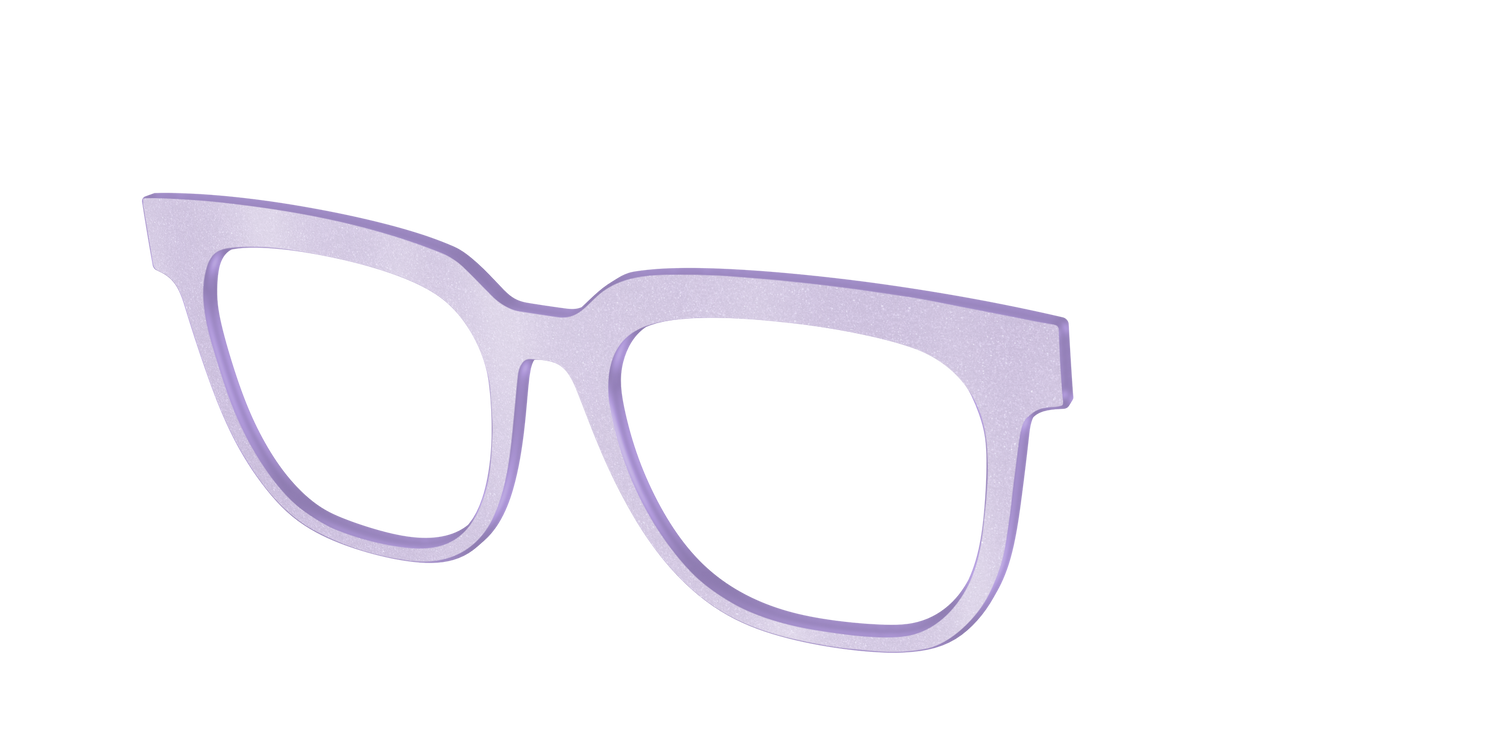 The Lavender Shimmer - Angle Top Image - Pair Eyewear