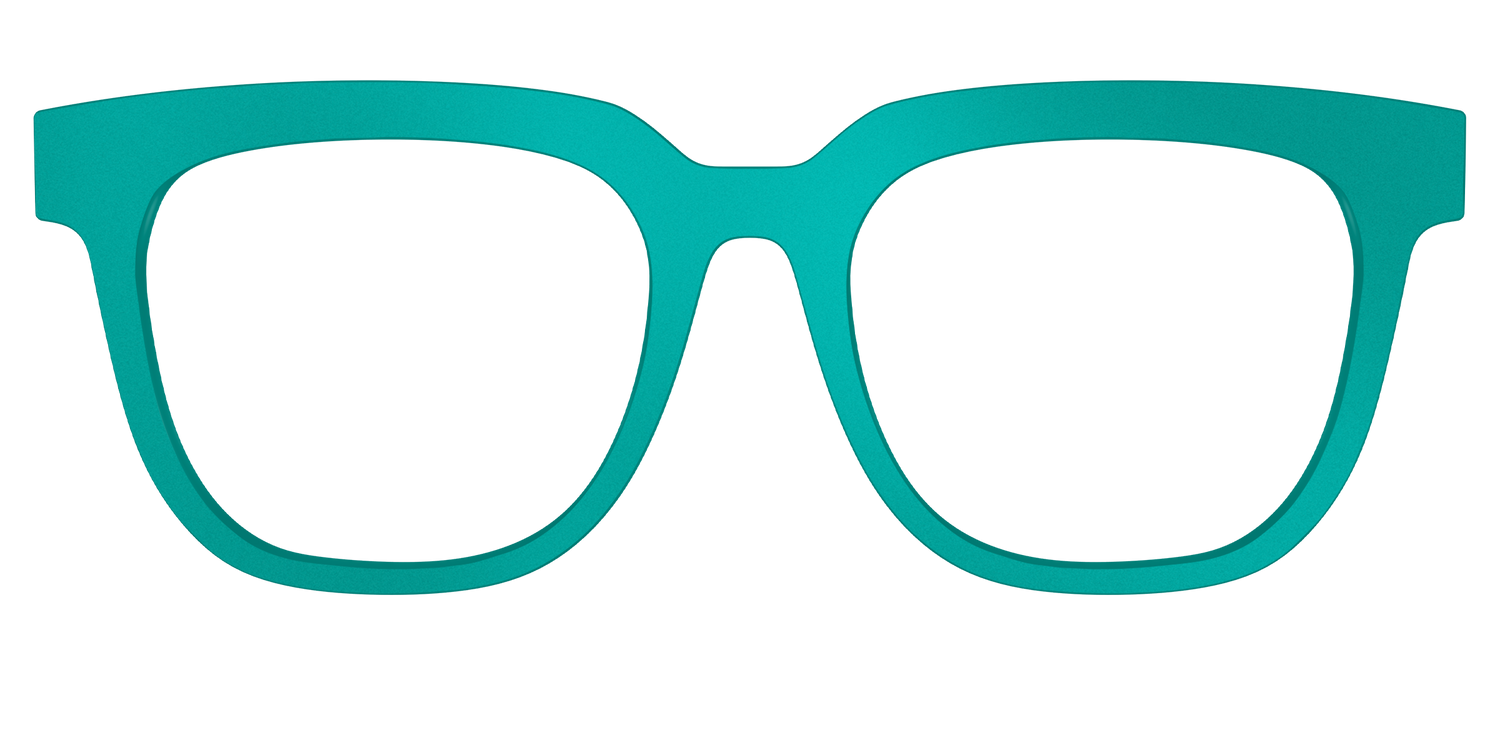 The Matte Jade - Front Top Image - Pair Eyewear