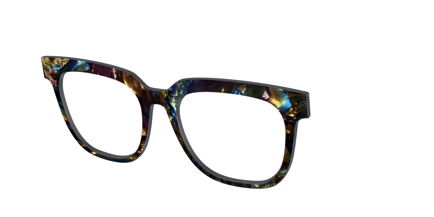 The Mercurius Bronze Pearl - Angle Top Image - Pair Eyewear