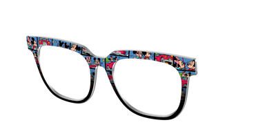 The Mickey & Minnie Comic Split - Angle Top Thumbnail - Pair Eyewear