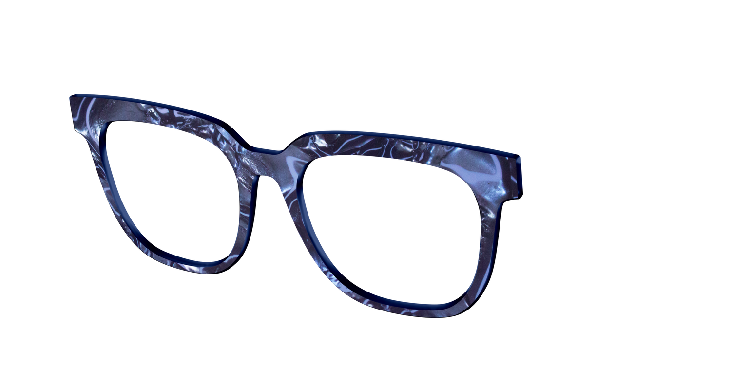 The Midnight Marble - Angle Top Image - Pair Eyewear