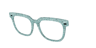 The Mint Sparkle - Angle Top Thumbnail - Pair Eyewear