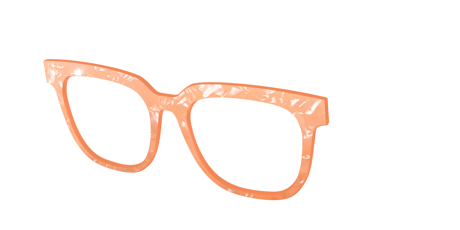 The Morganite Pearl Marble - Angle Top Image - Pair Eyewear