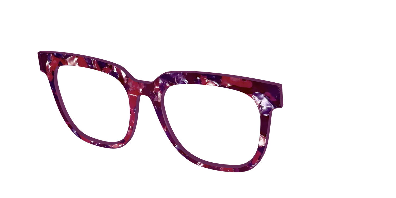 The Mulberry Pearl Tortoise - Angle Top Image - Pair Eyewear